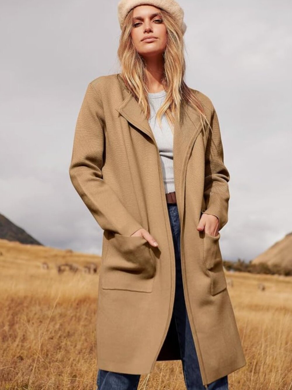 ANRABESS Cardigan Sweater for Women 2026 Fall Outfits